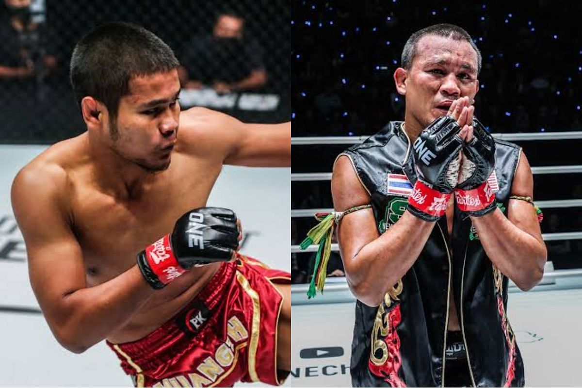 Muangthai (L) and Seksan (R) | Image by ONE Championship