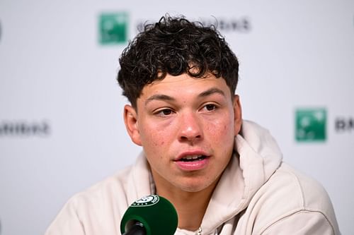Ben Shelton at the 2025 French Open - Image Source: Getty