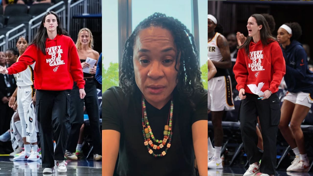 &quot;Wish she wasn&rsquo;t so double-standard&quot;: WNBA fans explode after Dawn Staley makes massive statement on Caitlin Clark. [photo: @staley05/IG, @indianafever/IG]