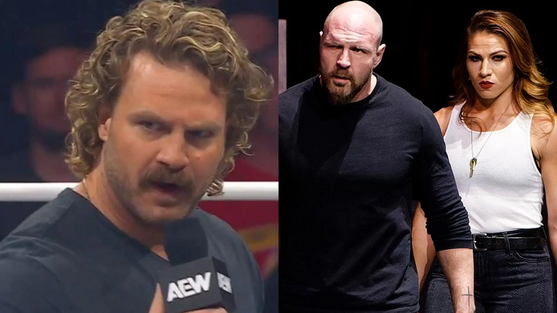 Hangman Page will battle Jon Moxley at AEW All In. [Image credits: AEW Instagram and AEW YouTube]