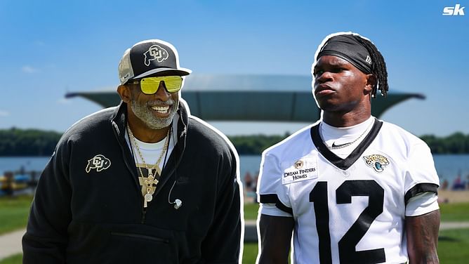 WATCH: Travis Hunter enjoys fishing trip with Deion Sanders at Coach Prime's scenic Texas Ranch