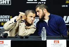 "He had no plans to vacate it" - Umar Nurmagomedov shares Islam Makhachev's dream to defend lightweight belt while chasing welterweight gold
