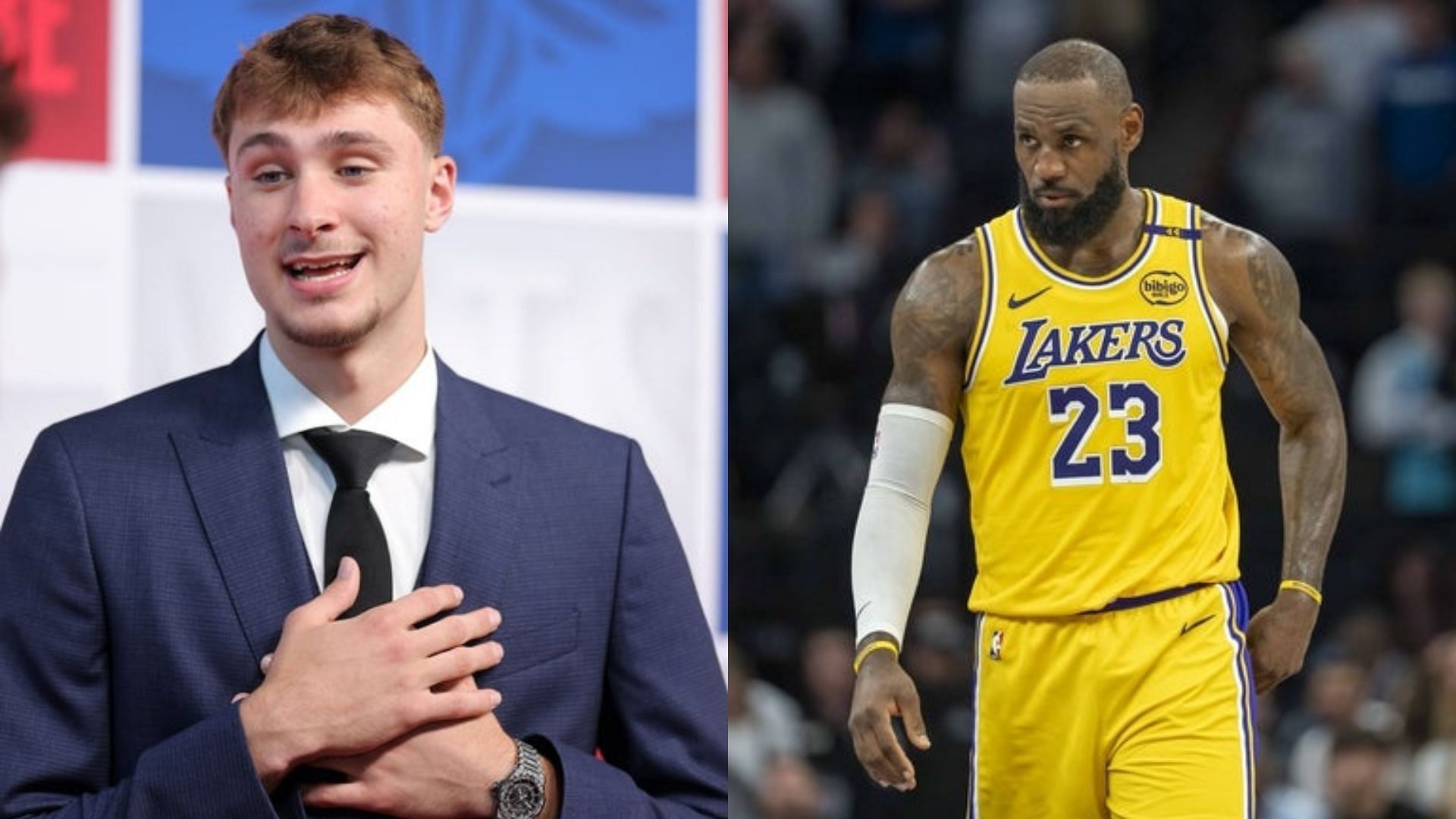 Cooper Flagg misses out on historic feat over LeBron James by small margin at the NBA draft