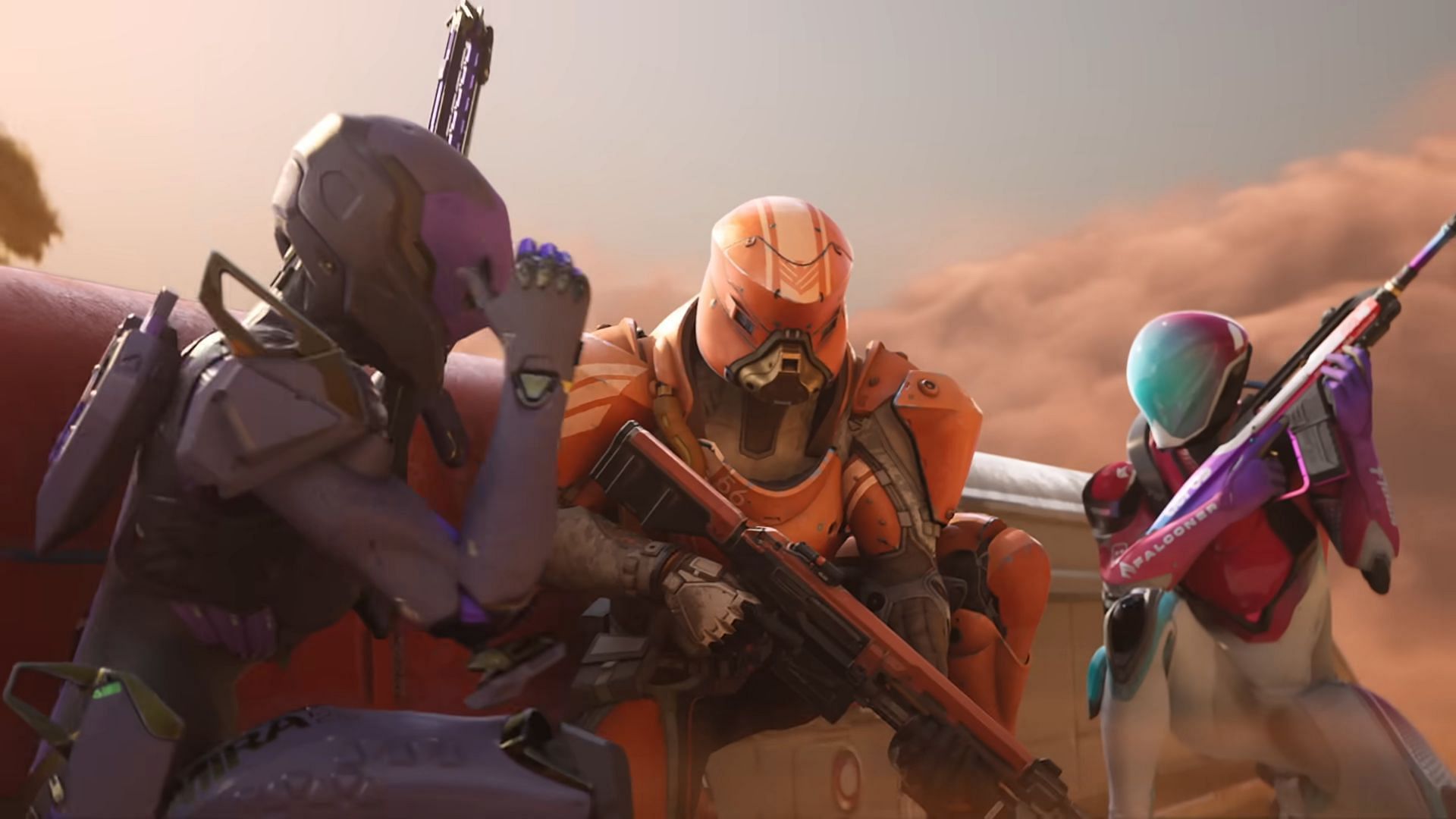 A still from Splitgate 2 launch announcement trailer, Splitgate 2, Splitgate 2 weapons tier&nbsp;list, Splitgate 2 tier list