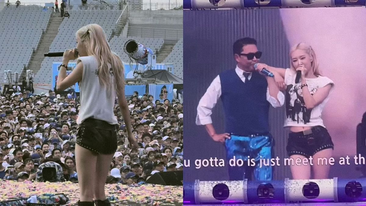 “THE MOST REQUESTED ARTIST!” — Fans proud as BLACKPINK's Rosé delivers unexpected ‘APT.’ collab at PSY’s concert, emotional speech goes viral