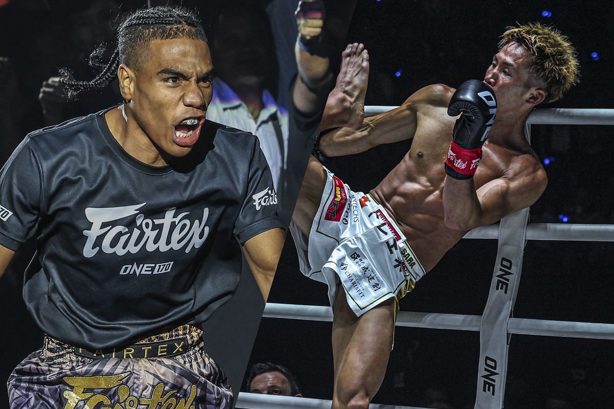 Johan Ghazali (left) and Taiki Naito (right) | Image credit: ONE Championship