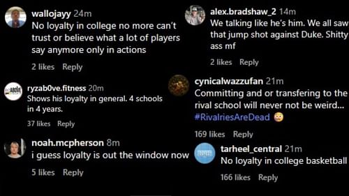 Image via the comments of the Instagram post.