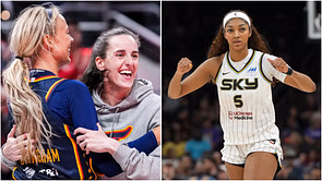 "Angel Reese would NEVER dress like this" - Caitlin Clark's pregame outfit sparks fiery reactions online after pic with Sophie Cunningham goes viral