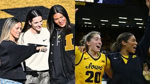"Caitlin [Clark], Gabbie [Marshall], and Kate [Martin] get their own post": Fans react to Iowa star Jada Gyamfi's IG dump