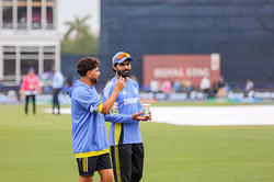 Kuldeep Yadav all smiles with CSK star during rainy day in London ahead of ENG vs IND 2025 Tests [In Picture]
