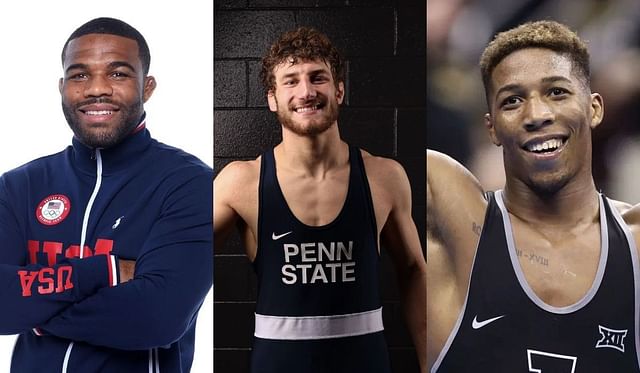 Jordan Burroughs, Mitchell Mesenbrink, and David Carr - Source: getty