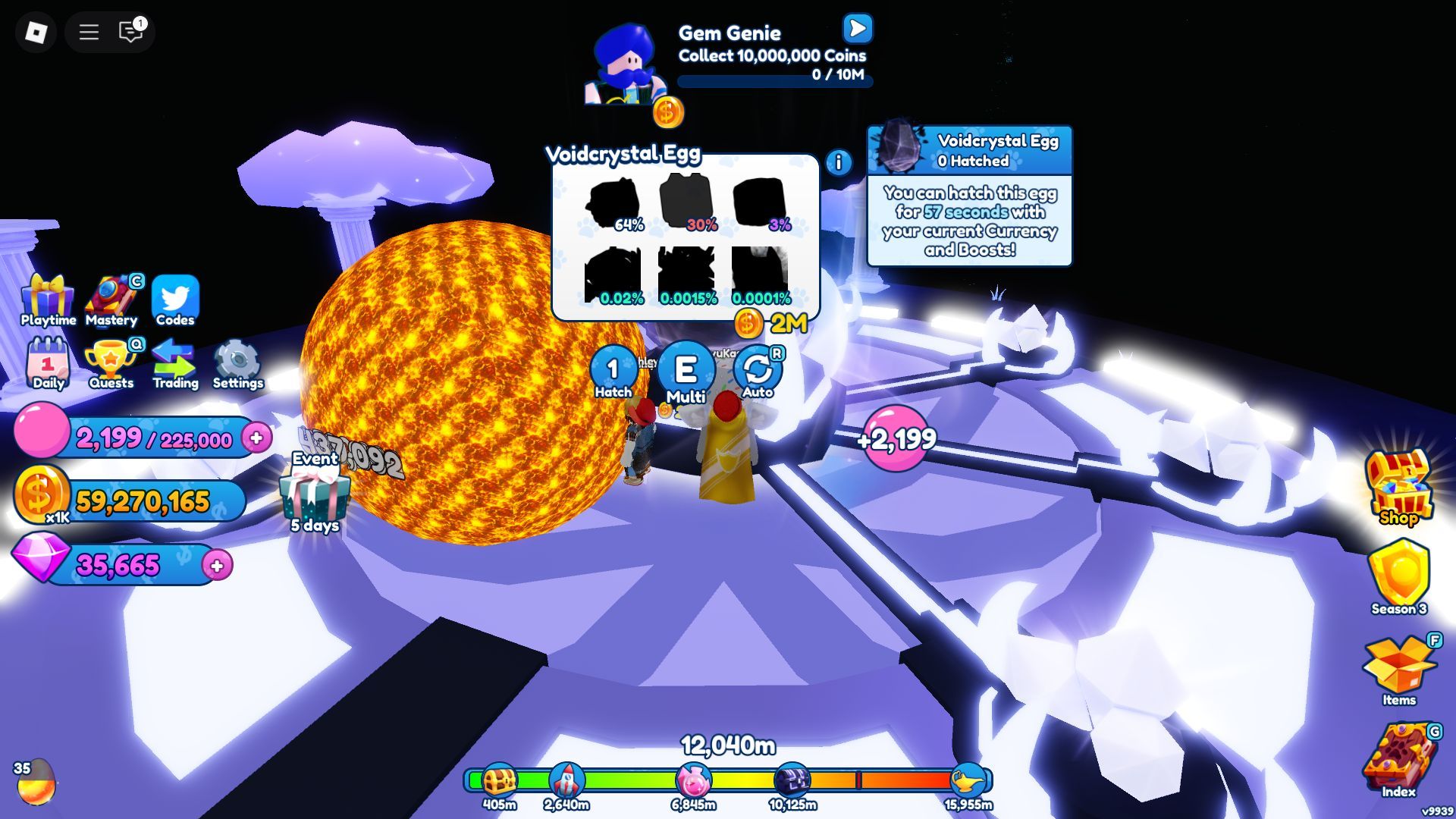 The Voidcrystal Egg (Image via Roblox)
