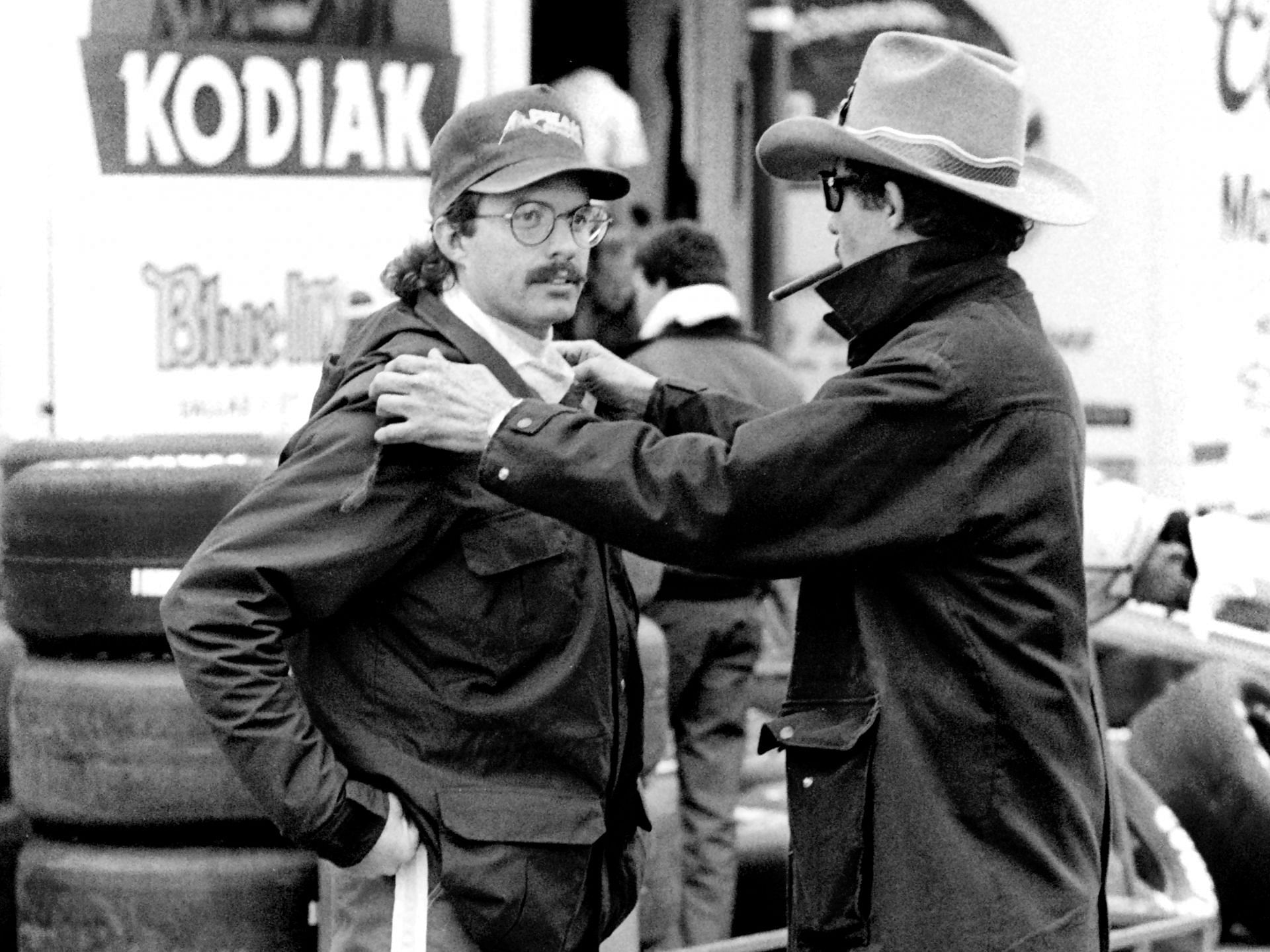 NASCAR drivers Richard Petty and Kyle Petty - Source: Getty