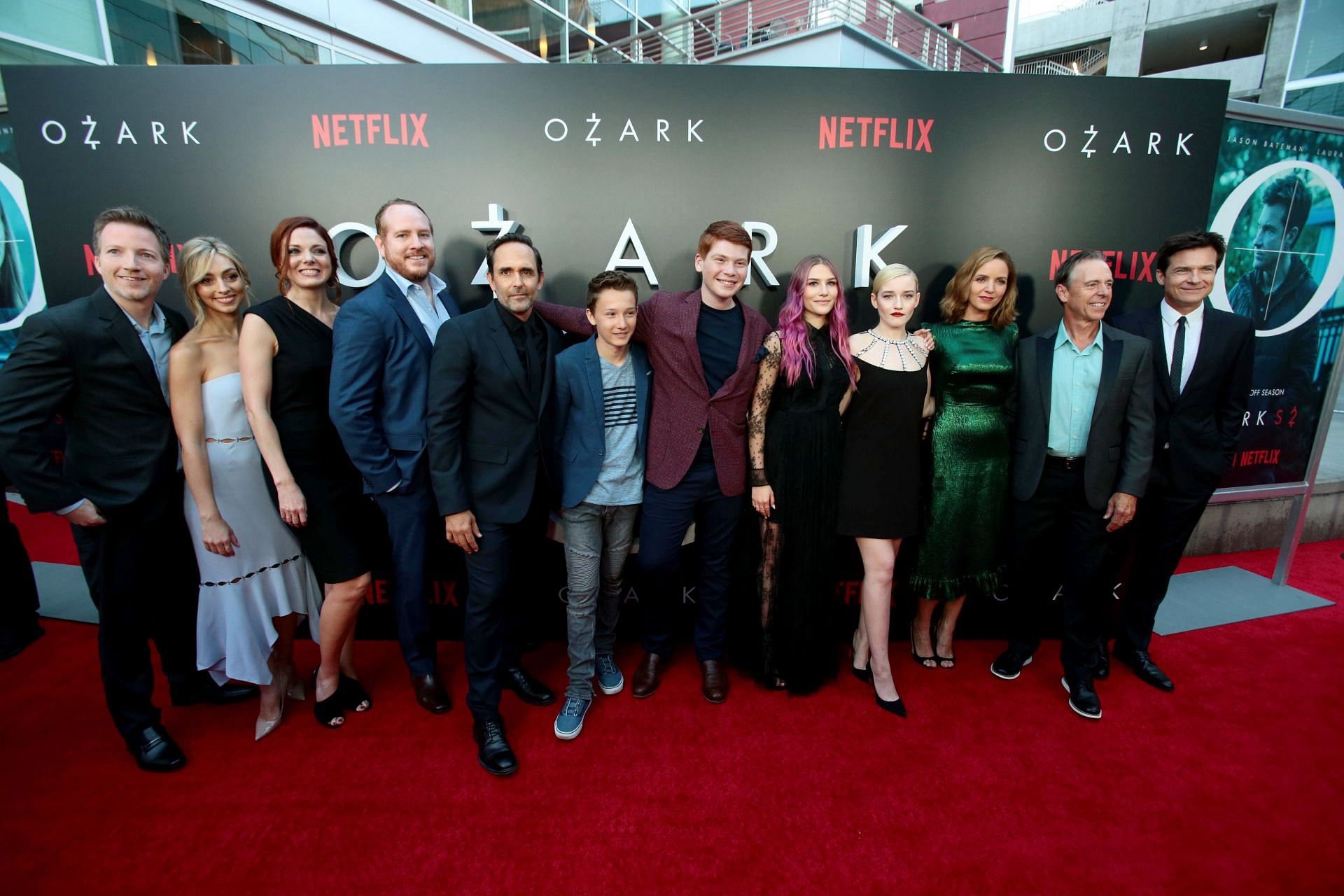 Cast of Ozark at LA Premiere Screening and Afterparty 2018, Los Angeles (Image via Getty)