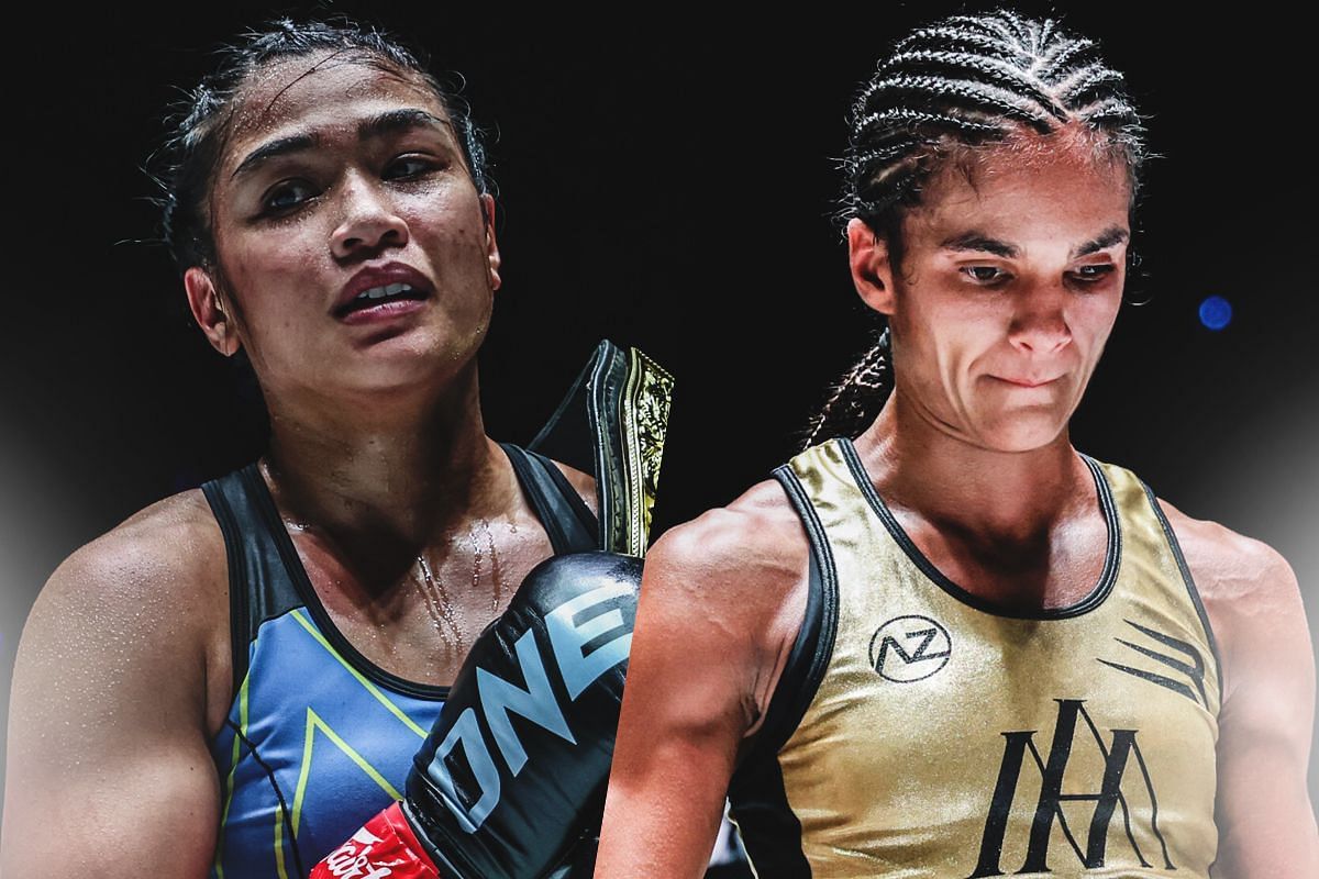 Jackie Buntan and Anissa Meksen - Photo by ONE Championship