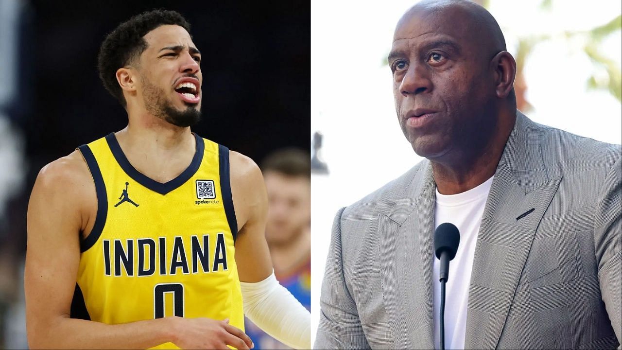 Magic Johnson had a message for Tyrese Halliburton to beat the Thunder in NBA Finals  [Picture Credit: Getty]
