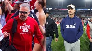 "Lane Kiffin lockered by Matt Rhule yet again" - CFB fans react as Nebraska lands 6’5" 4-star recruit by pipping Ole Miss