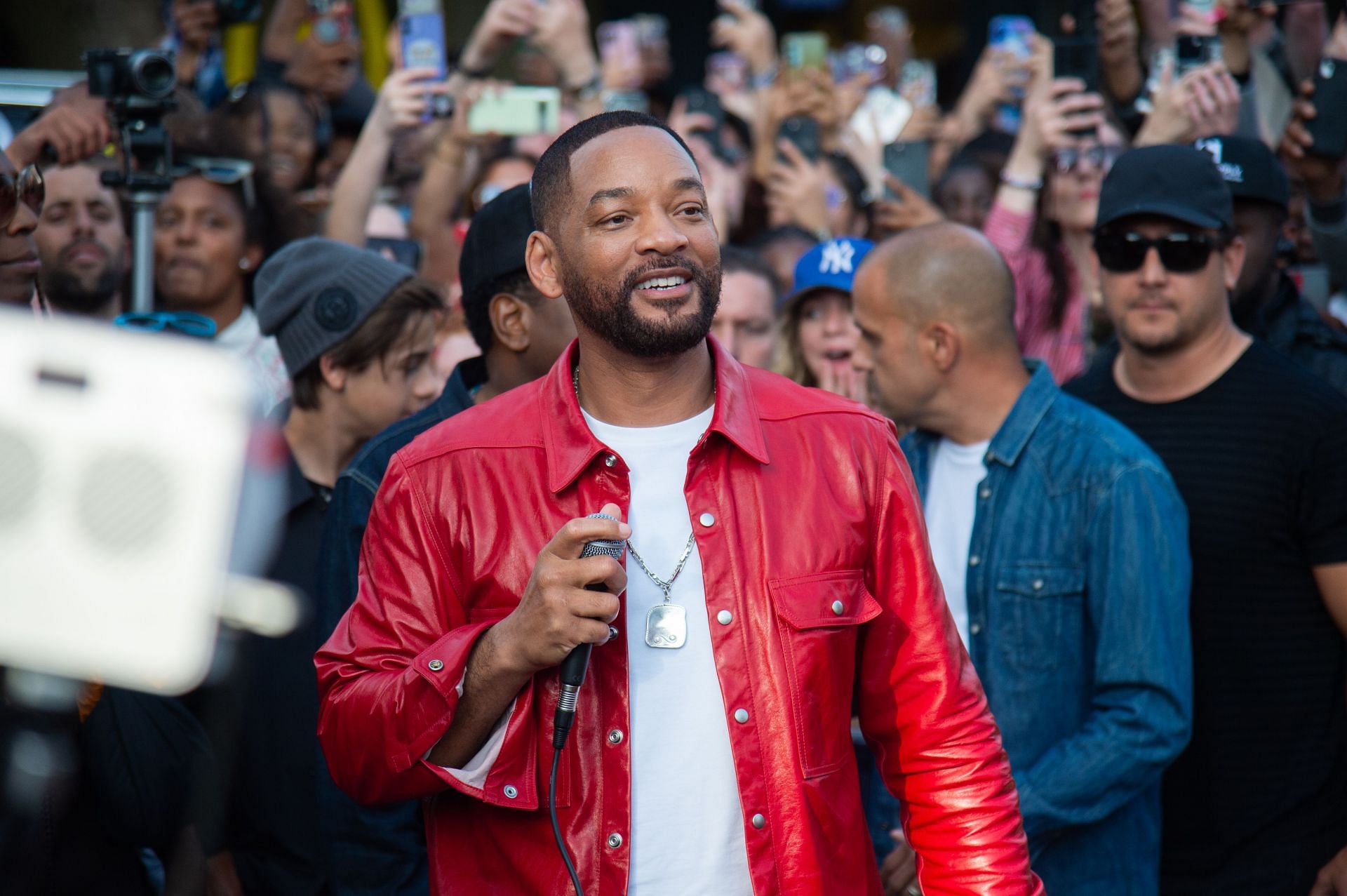 Will Smith and Rita Ora Perform At Kings Cross - Source: Getty