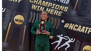 Baylor track and field star Alexis Brown breaks down physical demands of competing in sprints and long jump simultaneously