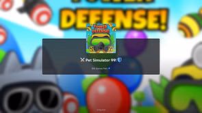 Pet Simulator 99 Tower Defense guide