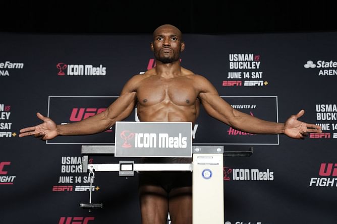 Kamaru Usman gets 100% real on whether "ring rust" will affect his performance against Joaquin Buckley at UFC Atlanta