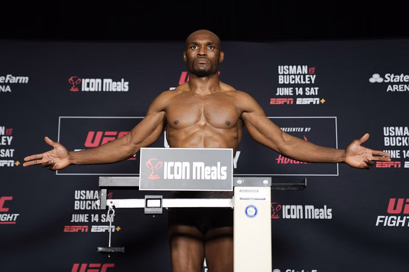 Kamaru Usman gets 100% real on whether "ring rust" will affect his performance against Joaquin Buckley at UFC Atlanta