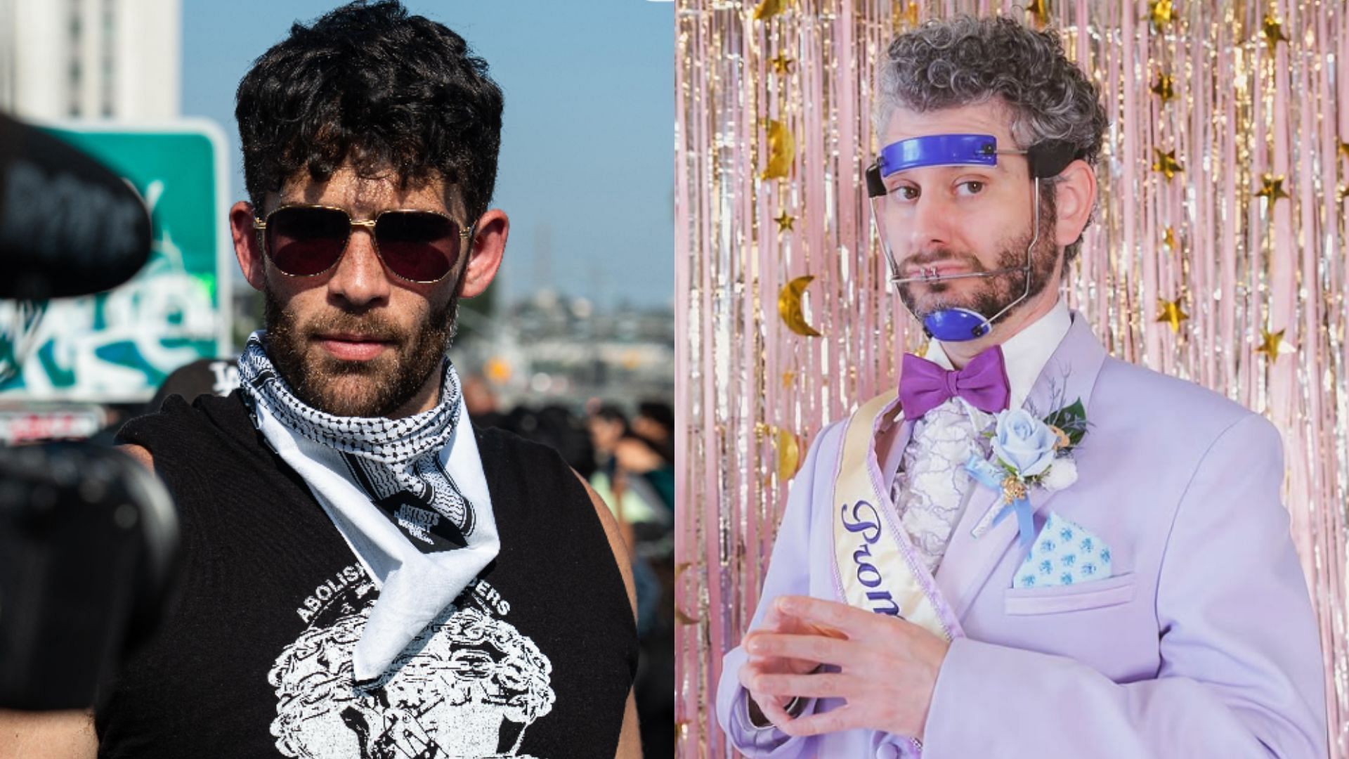 HasanAbi speaks on the Ethan Klein lawsuits (Images via @hasandpiker, @h3h3productions/Instagram)