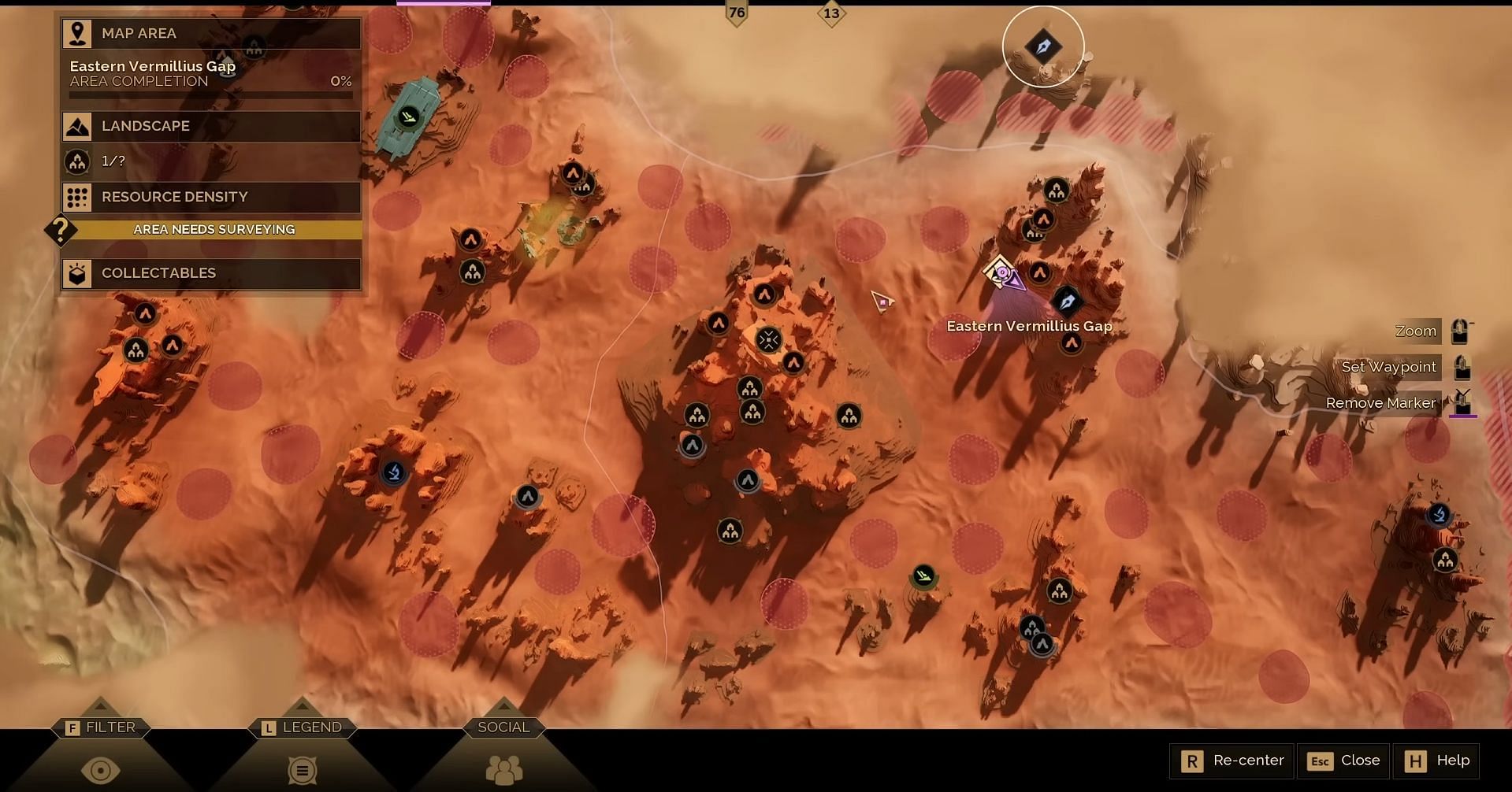 You can map survey areas in Dune Awakening and sell the information for a profit (Image via Funcom || YouTube/Lucky Ghost)