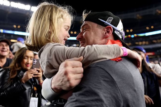 Dodgers' Kike Hernandez beams with pride over daughter Penelope, credits wife Mariana Vicente's parenting