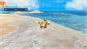 How photo mode works in Donkey Kong Bananza