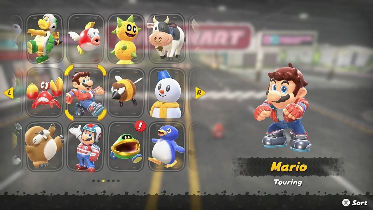 Characters like Mario have many outfit options while some don&#039;t (Image via Nintendo | YouTube/@theRadBrad)