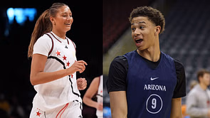 UCLA star Lauren Betts' sister Sienna reacts to San Antonio Spurs picking Carter Bryant