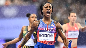 Sha'Carri Richardson sends strong message to competitors after missing podium in season opener