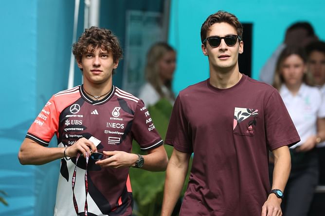 George Russelll & Kimi Antonelli all set for major boost by Mercedes in Canadian GP