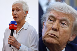 Martina Navratilova reacts to Donald Trump administration's war claims getting denied by Iran
