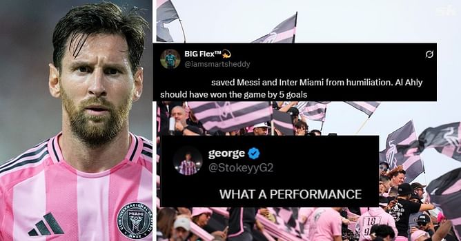 "He saved Messi and Inter Miami from humiliation" - Fans hail Lionel Messi's teammate after their draw against Al-Ahly in Club World Cup clash