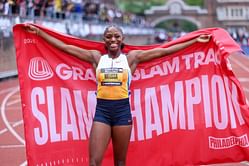 "Mixed emotions" - Melissa Jefferson-Wooden makes her feelings known on Michael Johnson's Grand Slam Track's LA cancellation