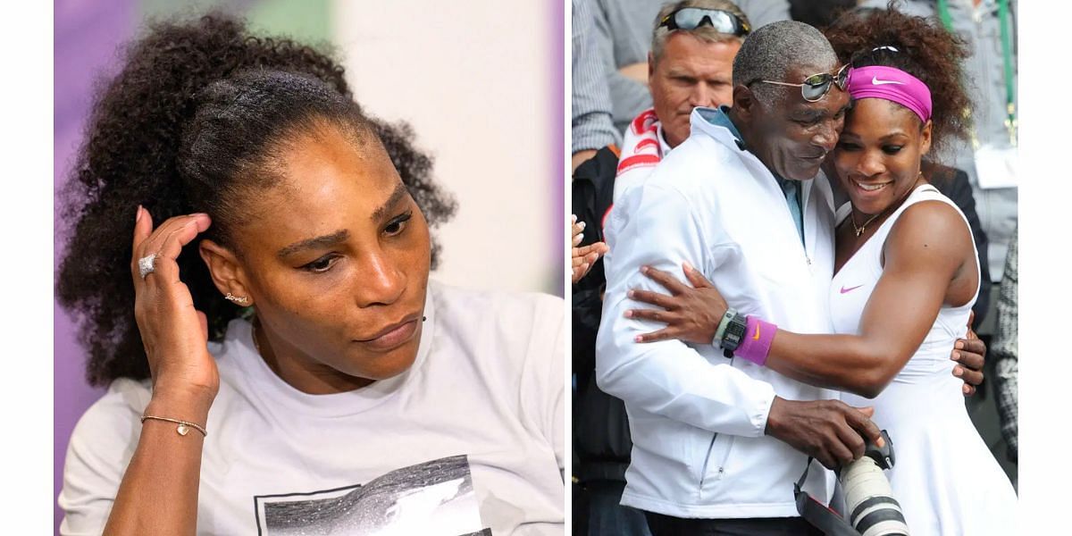 Serena Williams with her father Richard Williams (Image Source: Getty)
