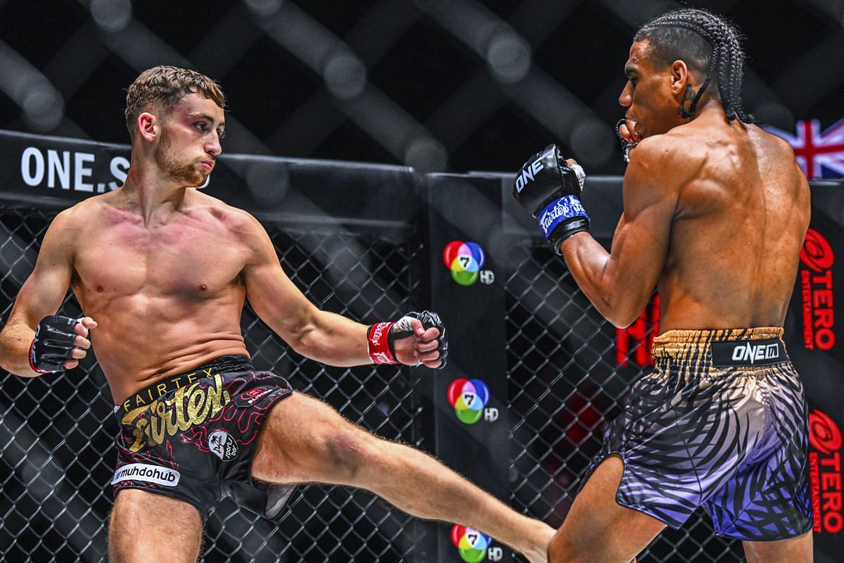 Freddie Haggerty proud of last performance despite loss. -- Photo by ONE Championship