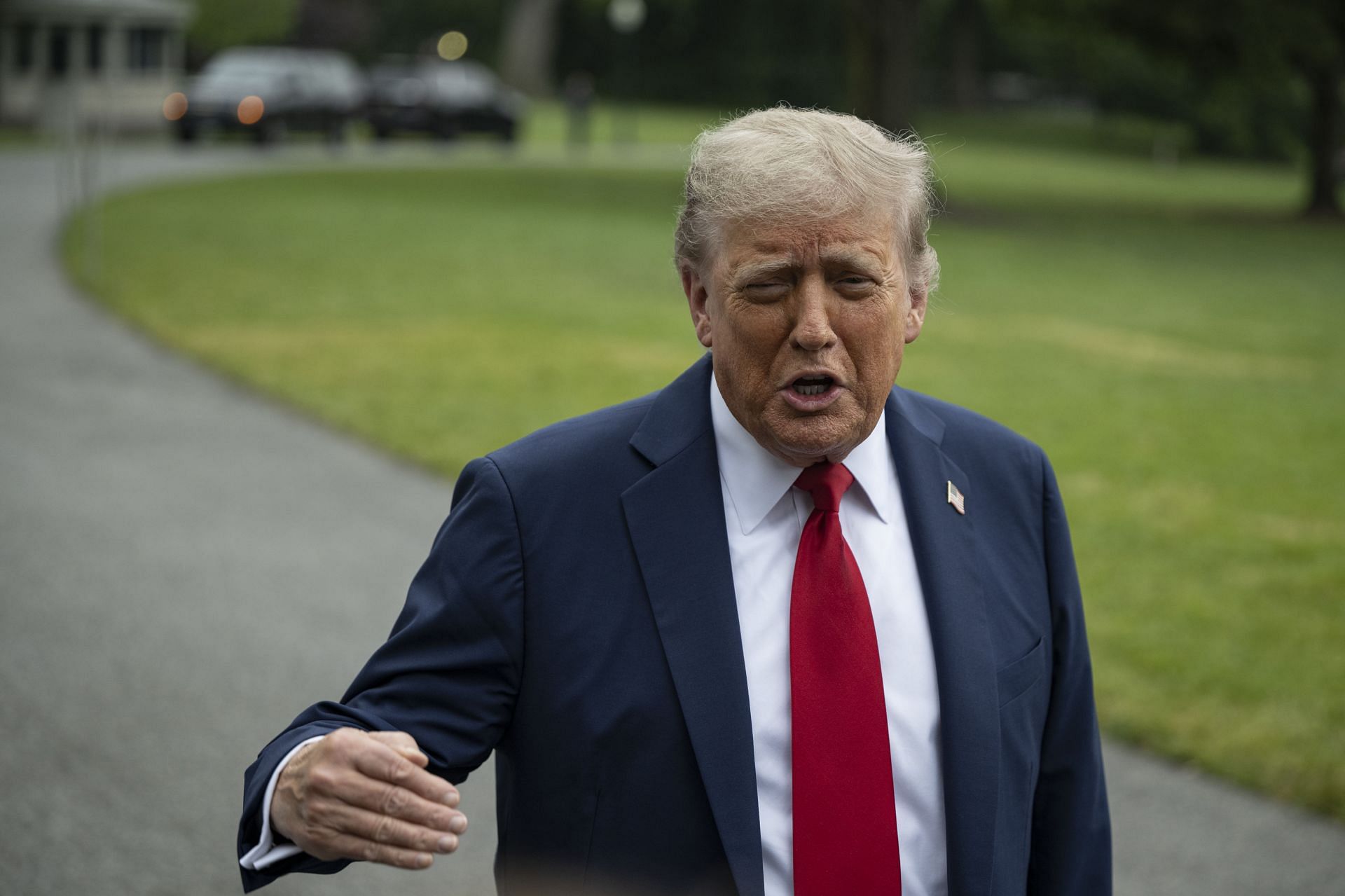 Trump says there