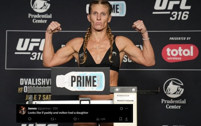"That isn't healthy at all," "If Paddy and Volkov had a daughter" - Fans react as Kayla Harrison officially makes weight for UFC 316 clash