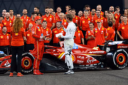 Watch: The BTS footage of Brad Pitt and the crew talking to the Formula 1 drivers before the beginning of the shooting of 'F1: The movie'