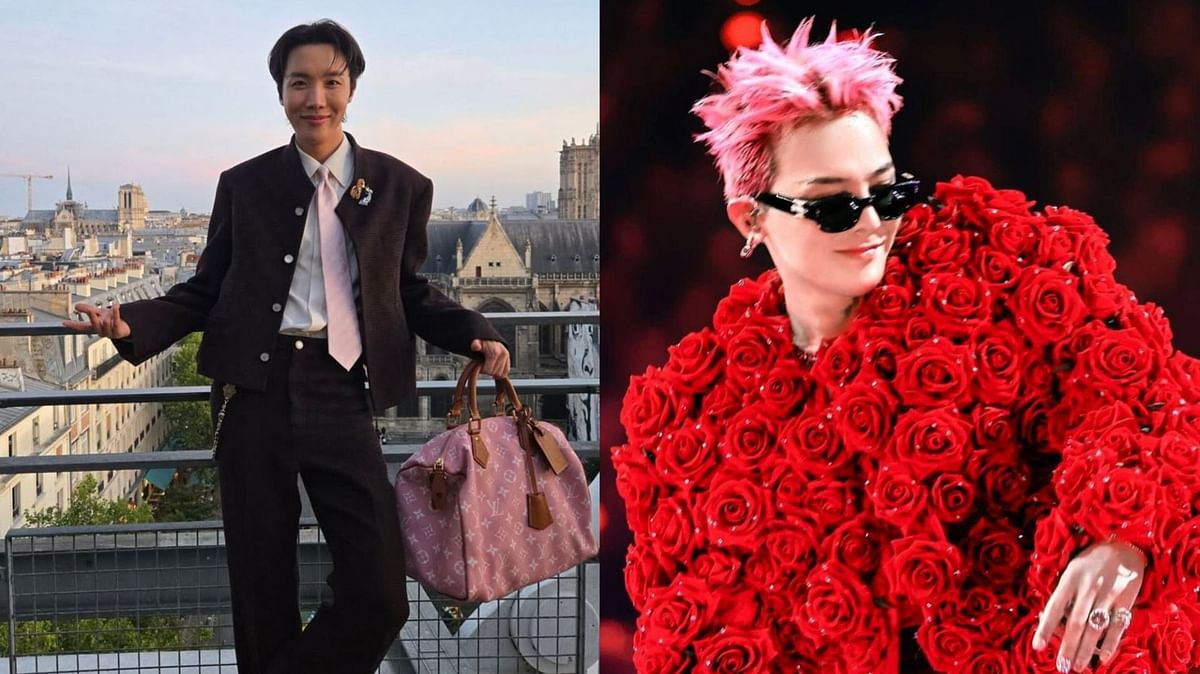 "Hoseok hate is genuinely so forced"– Fans defend BTS' j-hope amid backlash for G-Dragon comparisons during Paris Fashion Week appearance
