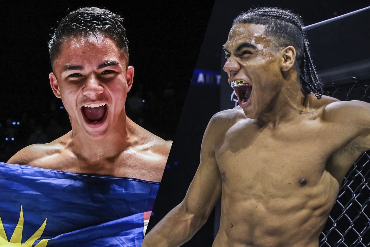 Johan Ghazali (L) and Johan Estupinan (R) | Image by ONE Championship