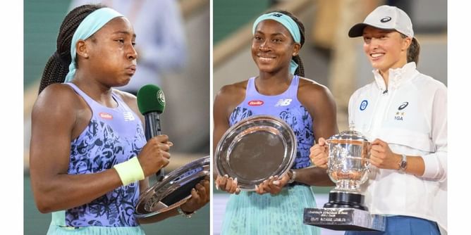 "My little brother was crying & I felt so bad" - When Coco Gauff opened up on her family's emotional reaction to French Open final loss to Iga Swiatek
