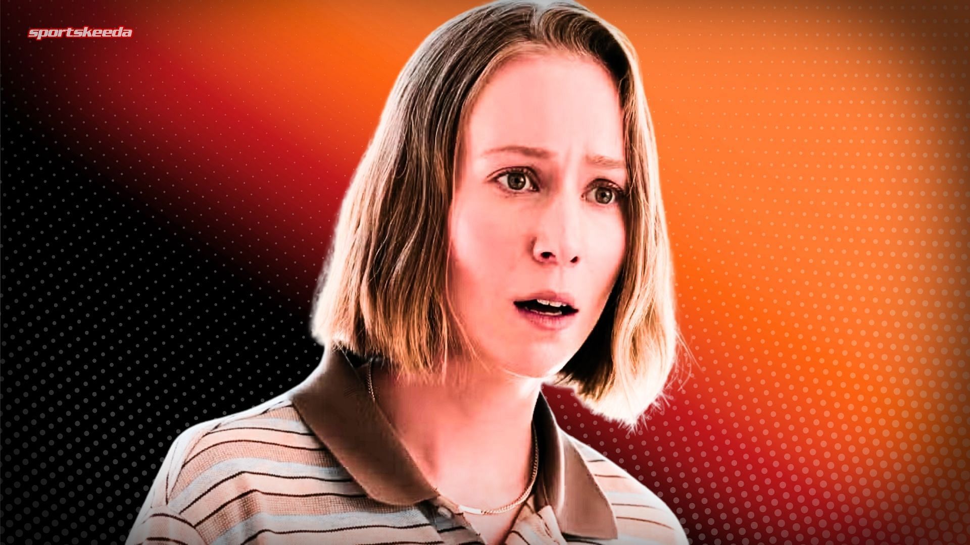 Hannah Einbinder as Ava in Hacks (Custom cover edited by Sportskeeda, Original Image [Max])