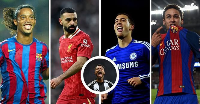 Newcastle star Jacob Murphy chooses the best winger between Neymar, Eden Hazard, Mohamed Salah and Ronaldinho