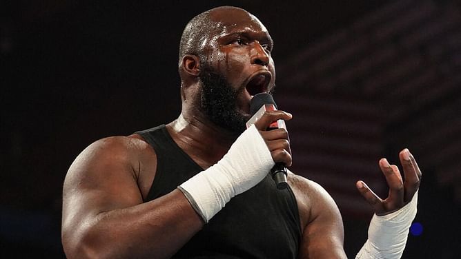 Congratulations to WWE Superstar Omos!