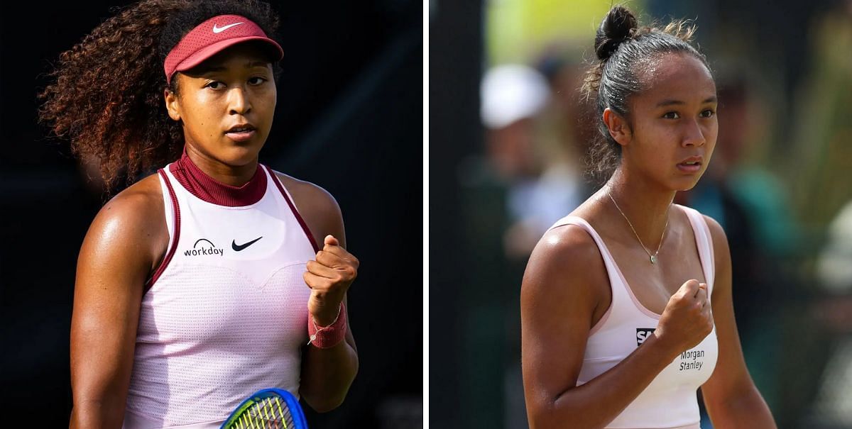 Naomi Osaka and Leylah Fernandez in Bad Homburg - Image Source: Getty