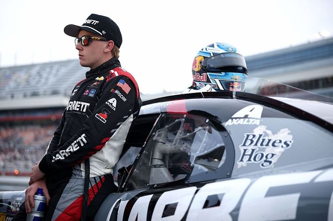 Connor Zilisch confirmed as Ross Chastain’s spotter in the wake of Trackhouse’s travel issues